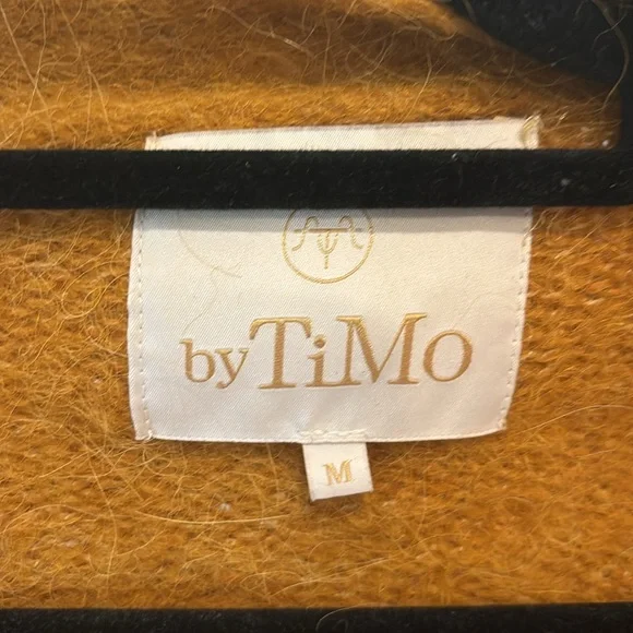 TiMo alpaca Mustard Sweater - Picture 4 of 6